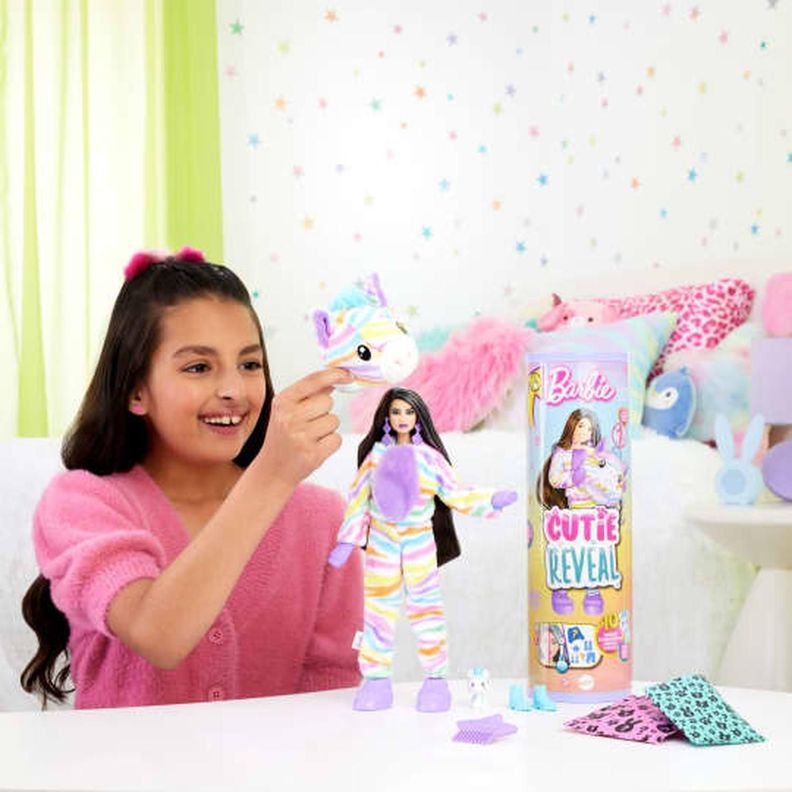 Barbie Cutie Reveal Colores De Ensueño Cebra-3