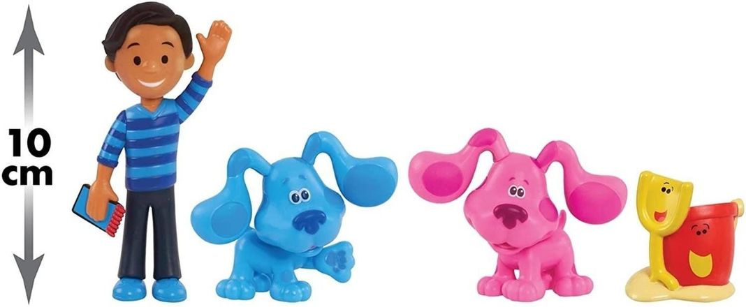 Pistas De Blue Y Tu - Pack 4 Figuras-2