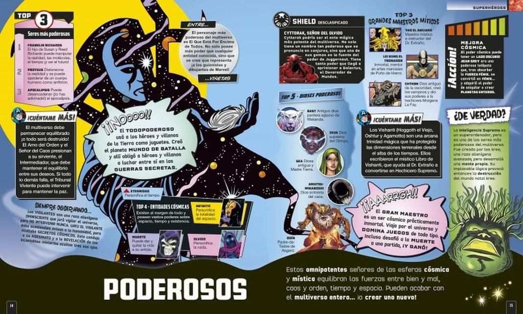 MARVEL TODO LO QUE SIEMPRE QUISISTE SABER ENCICLOPEDIA DK-5