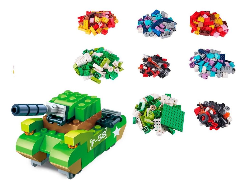 Zuru Max Set 759 Bloques En Balde-2