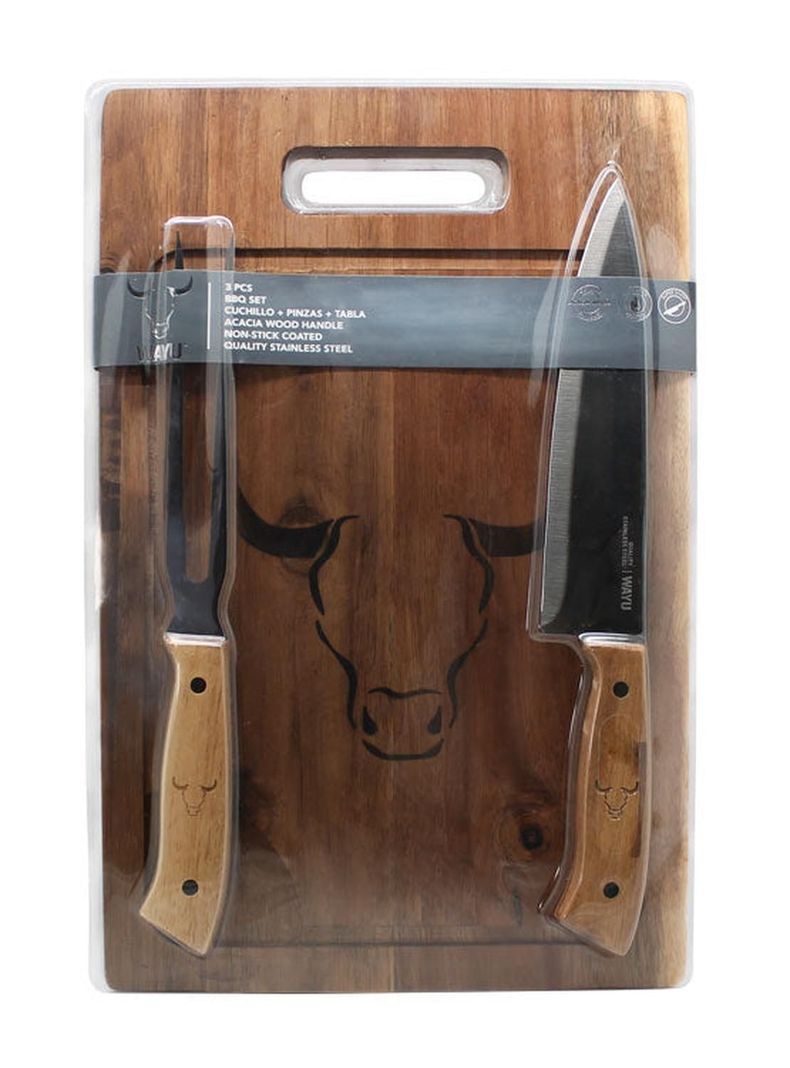 Set Tabla Cuchillo Tenedor Wayu-0