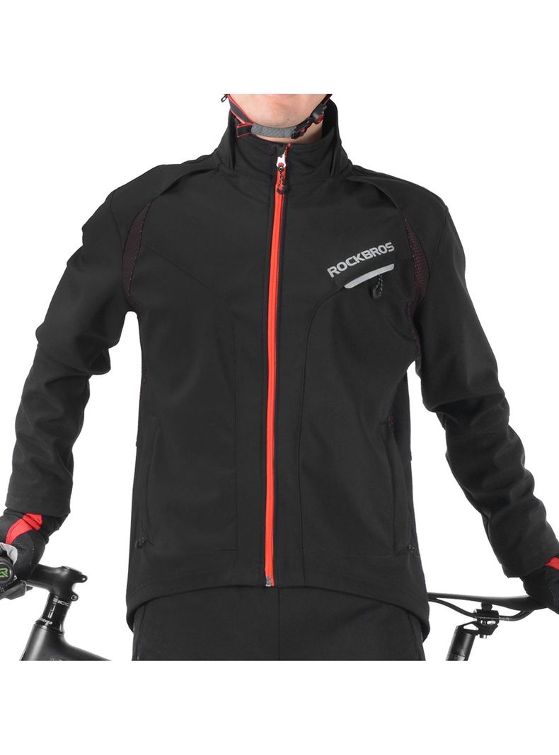 Chaqueta Ciclismo Rockbros Ypw001 Negro-0
