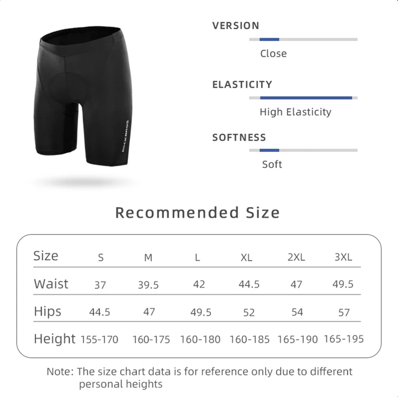 Short Ciclismo Rockbros Rk1008b-3