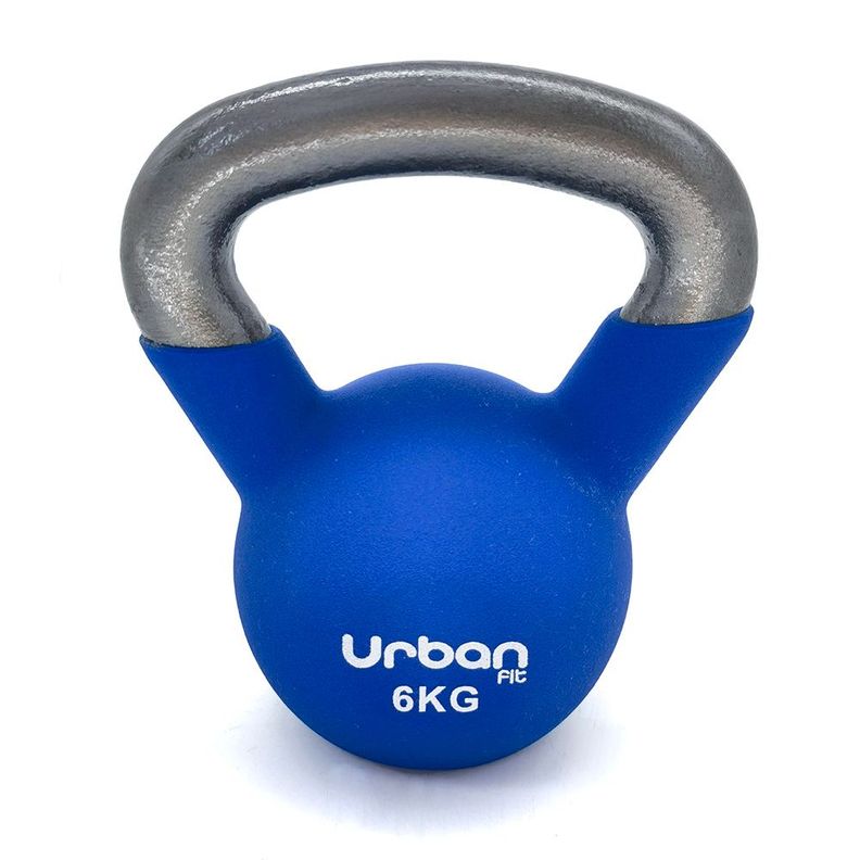 Pesa Rusa De Neopreno De 6 Kg Azul Urban Fit-0