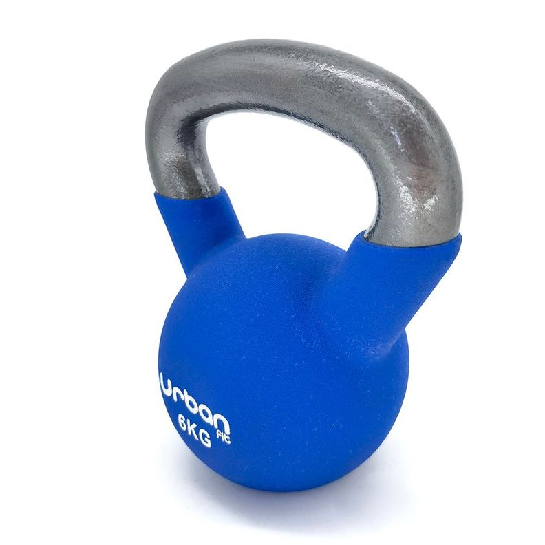 Pesa Rusa De Neopreno De 6 Kg Azul Urban Fit-1