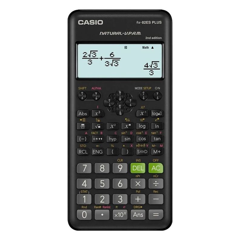 Calculadora Científica / Casio Modelo FX-82ES Plus Segunda Edición-0