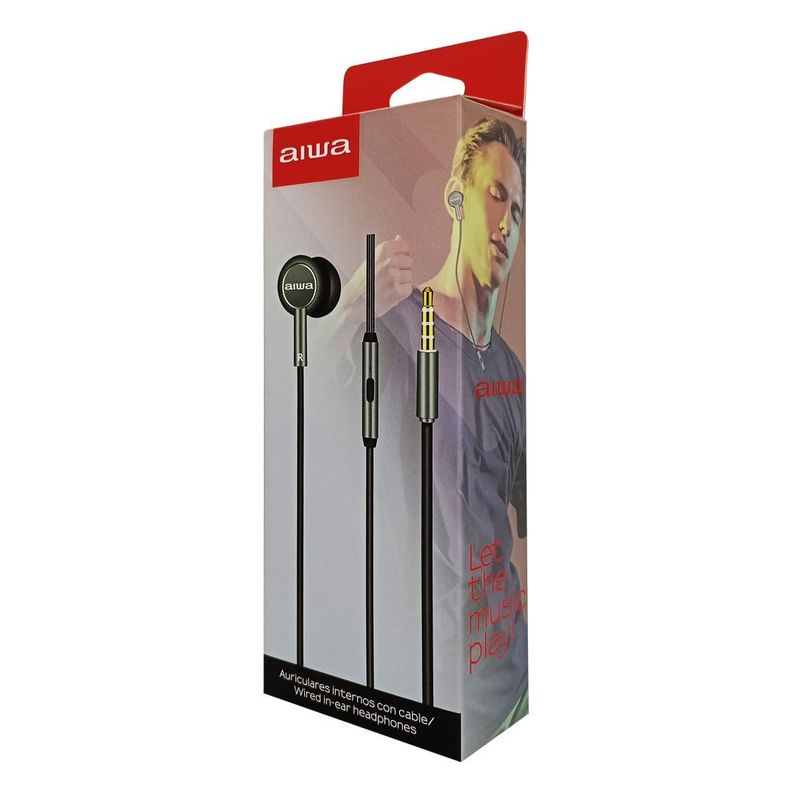 Audífonos In Ear (Internos) Manos Libres / Aiwa Modelo i50-4