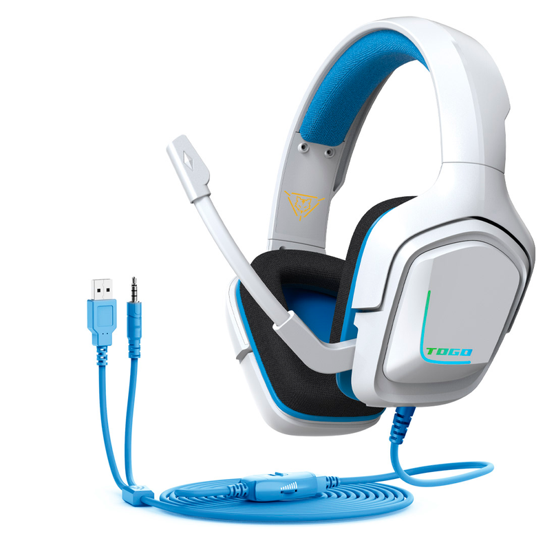 Audífono Gamer PC y Consolas TOGO K21 Pro.-1