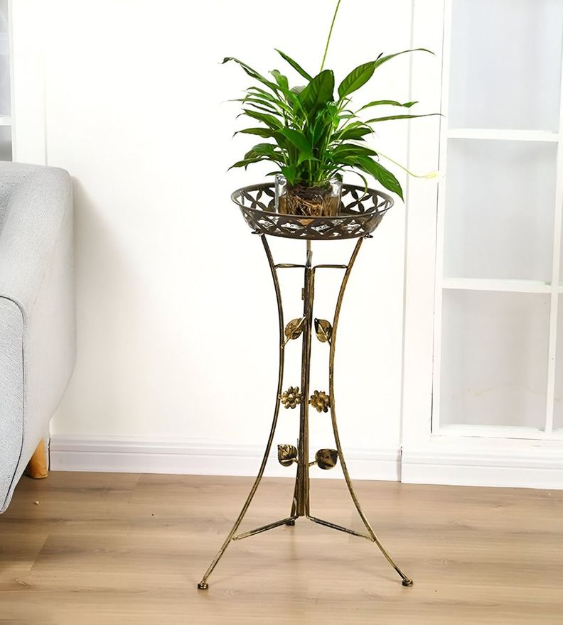 Porta Maceta Decorativo Soporte Plantas Exhibición Jhn-1