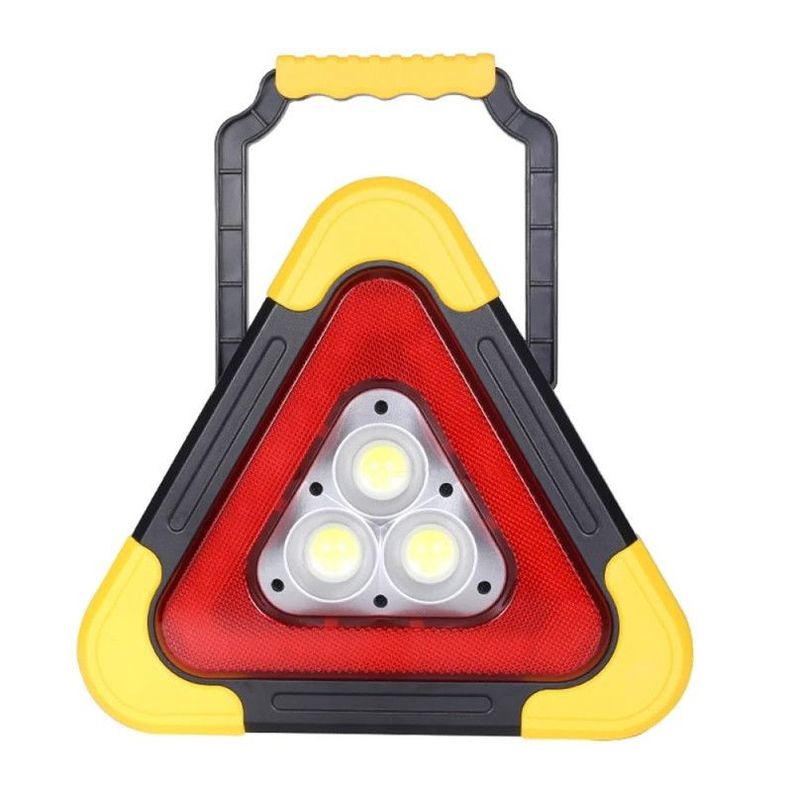 Luz Emergencia Triangular LED USB Reflectante Lau-0