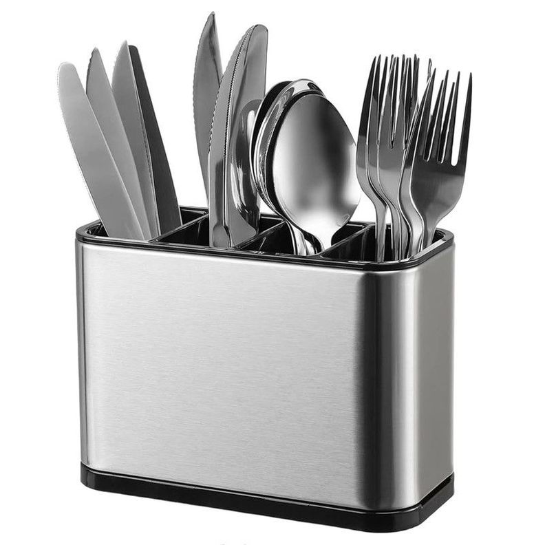Organizador Escurridor Cubiertos Cocina Practico Lau-0