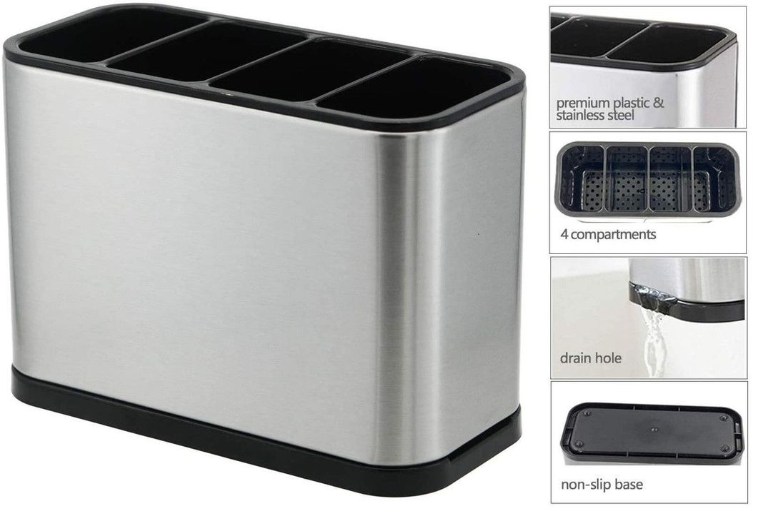 Organizador Escurridor Cubiertos Cocina Practico Lau-5