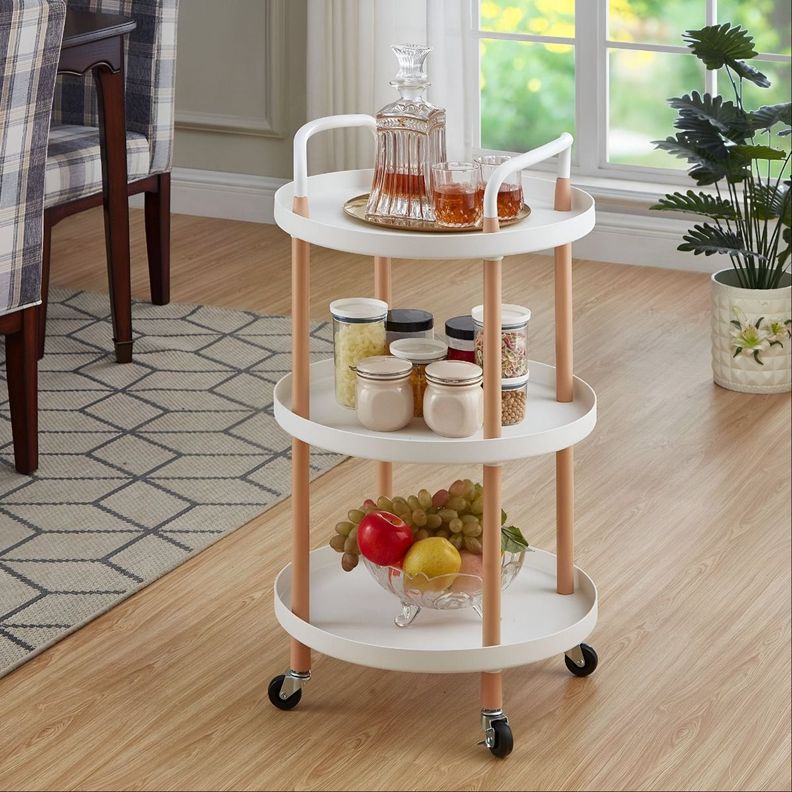 Carro Almacenamiento Multiusos Rodante Servicio Cocina Jhn-2