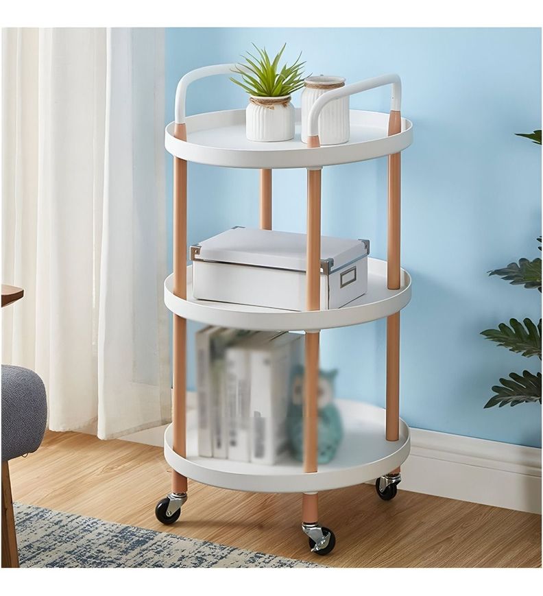 Carro Almacenamiento Multiusos Rodante Servicio Cocina Jhn-6