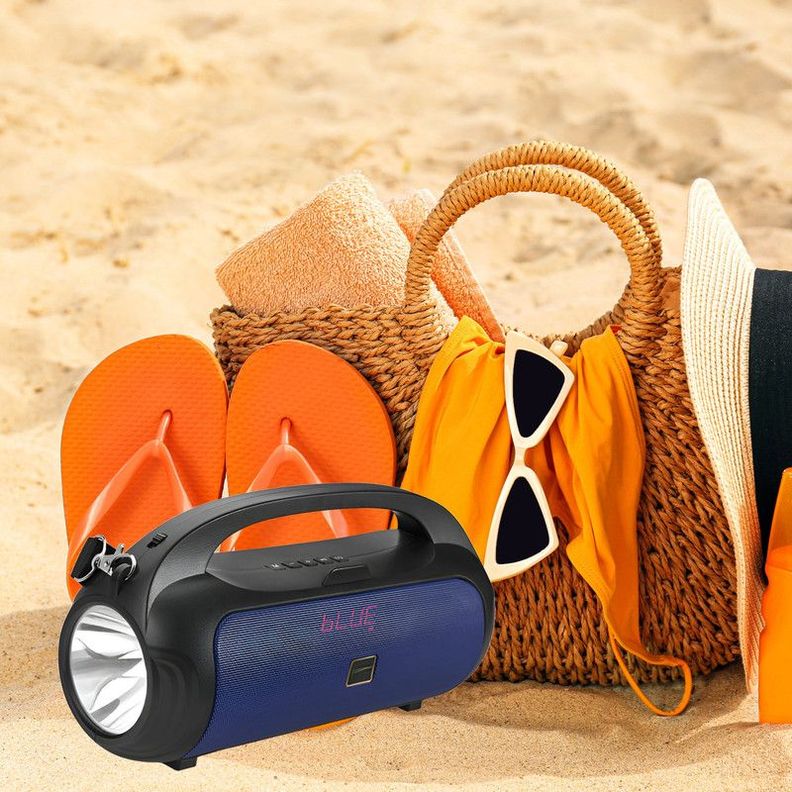Parlante Altavoz Portatil Bluetooth Hof Musica Fiestas Lau-1