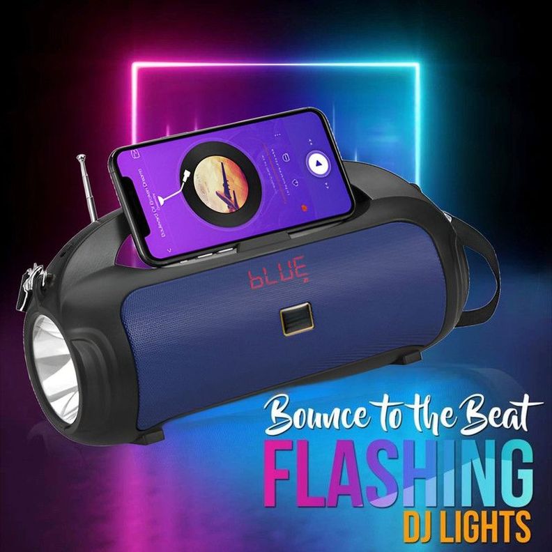 Parlante Altavoz Portatil Bluetooth Hof Musica Fiestas Lau-3