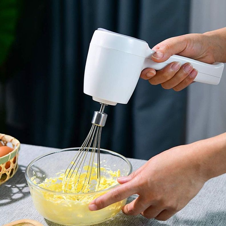 Batidora Mini Mezclador Mano Portatil Inalambrica Cocina Lau-1
