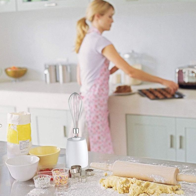 Batidora Mini Mezclador Mano Portatil Inalambrica Cocina Lau-2