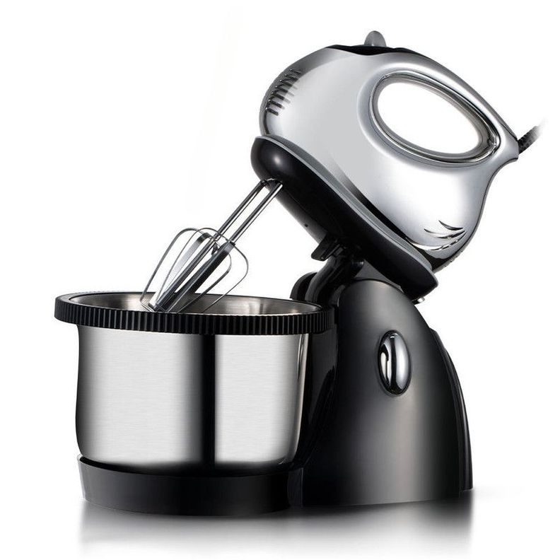 Batidora Pedestal Mezcladora 2.5 LTS Acero Cocina Lau-2