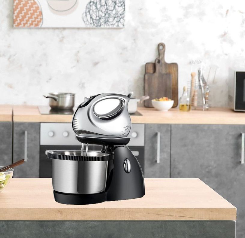 Batidora Pedestal Mezcladora 2.5 LTS Acero Cocina Lau-8