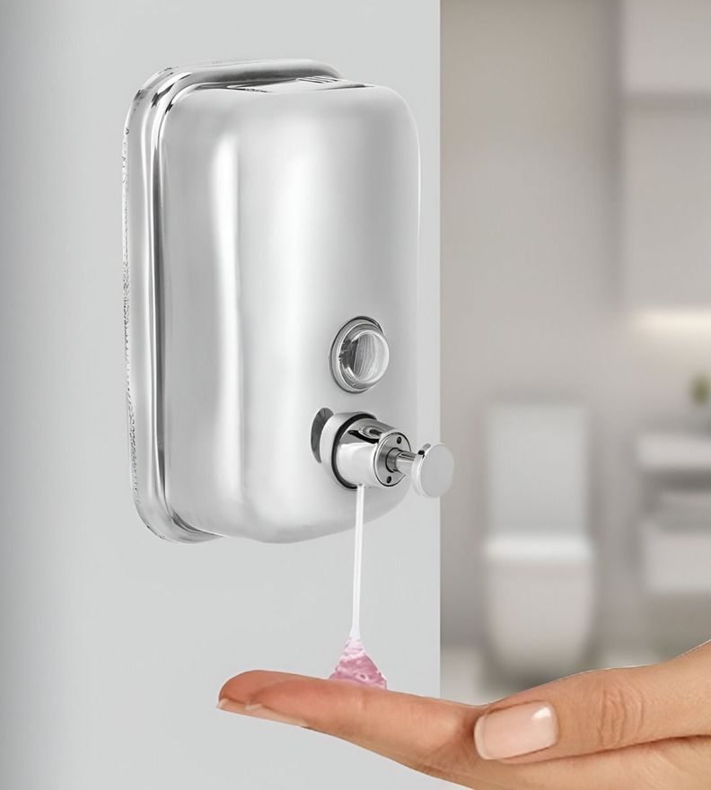 Dispensador Jabón Pared Moderno 500ml Baño Cocina Jhn-7