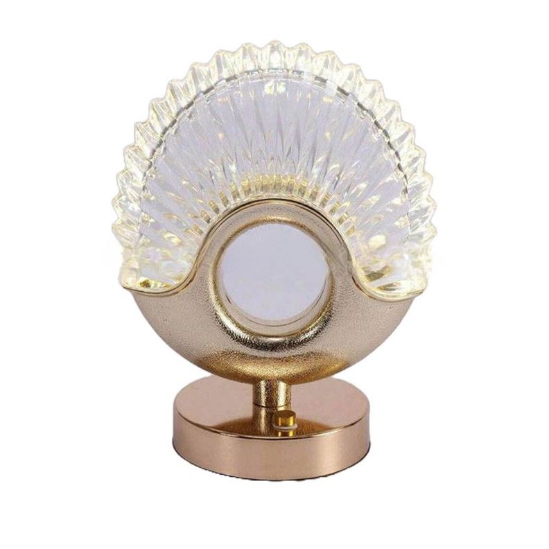 Lampara Mesa Nordica Romantica Acrilico Moderna Lau-0