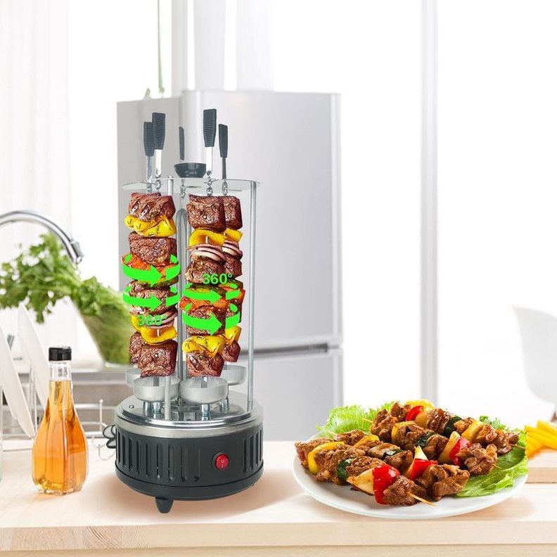 Horno Giratorio Vertical Encimera Asadora Shawarma Lau-3