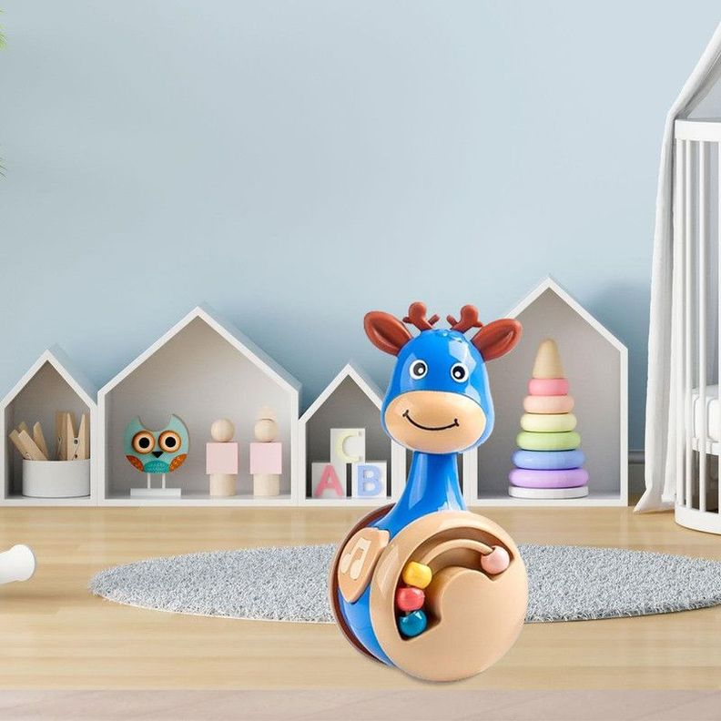 Set 3 Juguetes Tambaleante Sensorial Divertido Bebes Lau-4