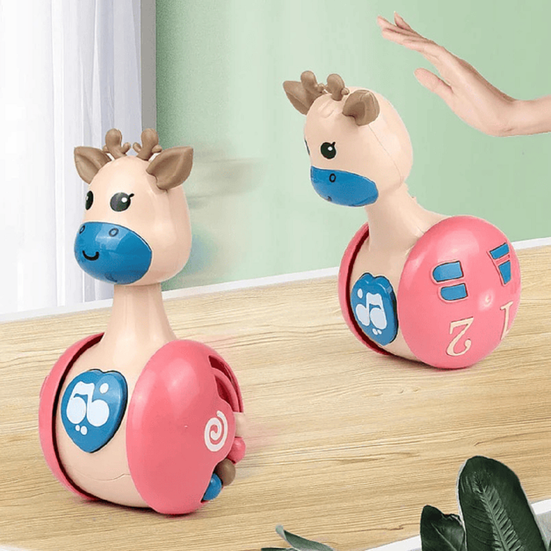 Set 3 Juguetes Tambaleante Sensorial Divertido Bebes Lau-6