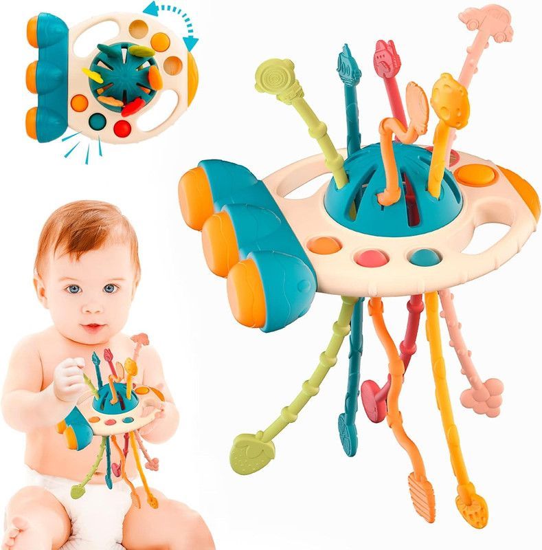 Juguete Sensorial Silicona Desarrollo Psicomotor Bebe Lau-2