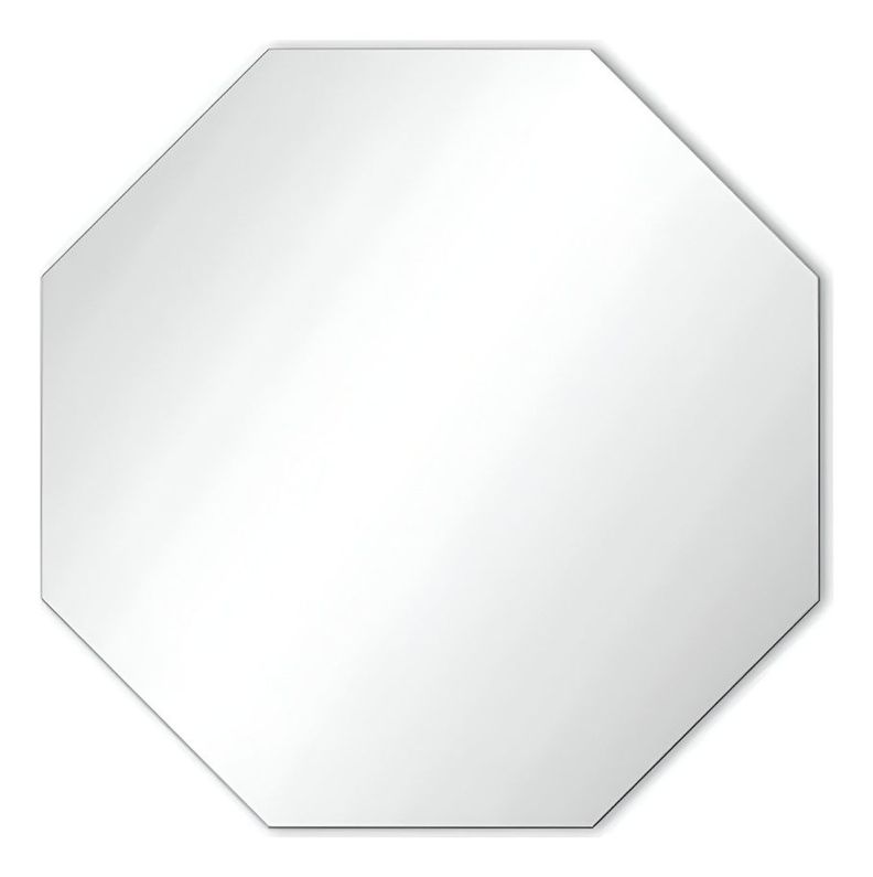 Espejo Pared Octagonal Biselado Geométrico Decorativo Jhn-0