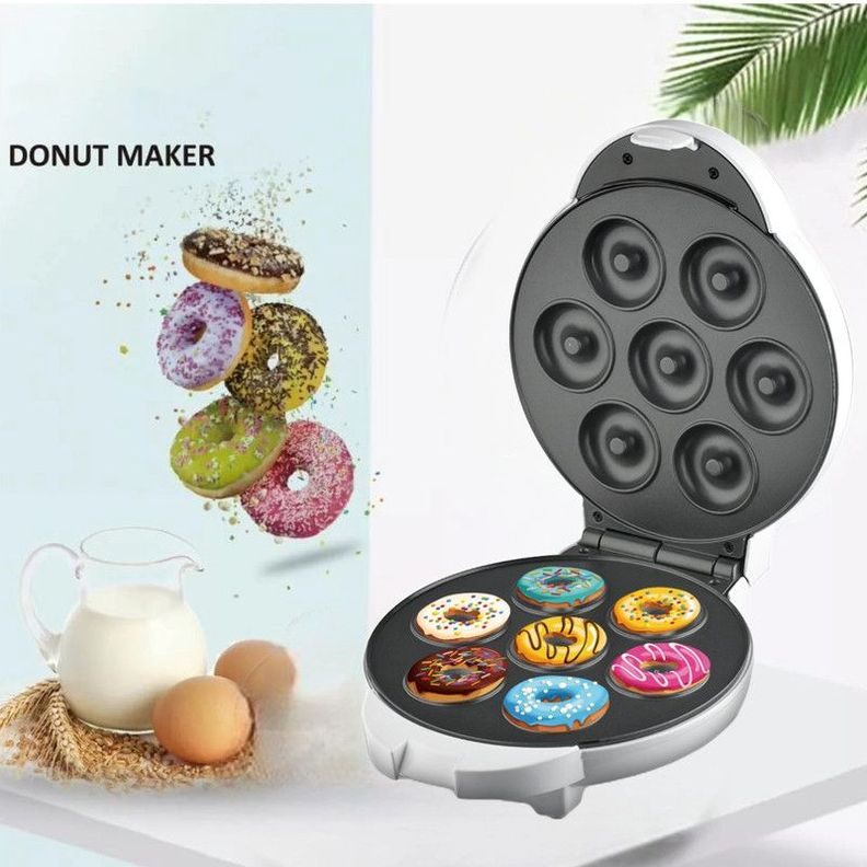 Maquina Donuts Mini Antiadherente Postres Cocina Lau-6