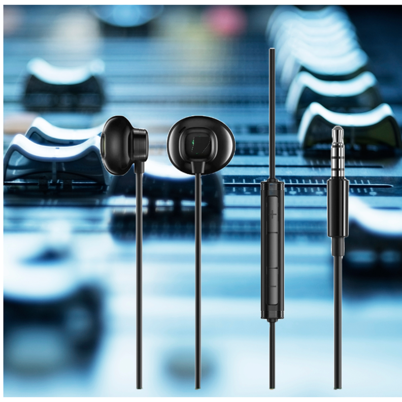 Auriculares Cable Microfono Control Volumen Celulares Lau-1