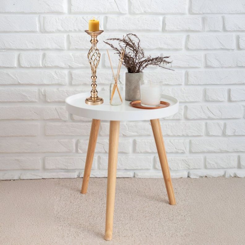 Portavelas Centro Mesa Candelabro Decoración 49cm Jhn-7