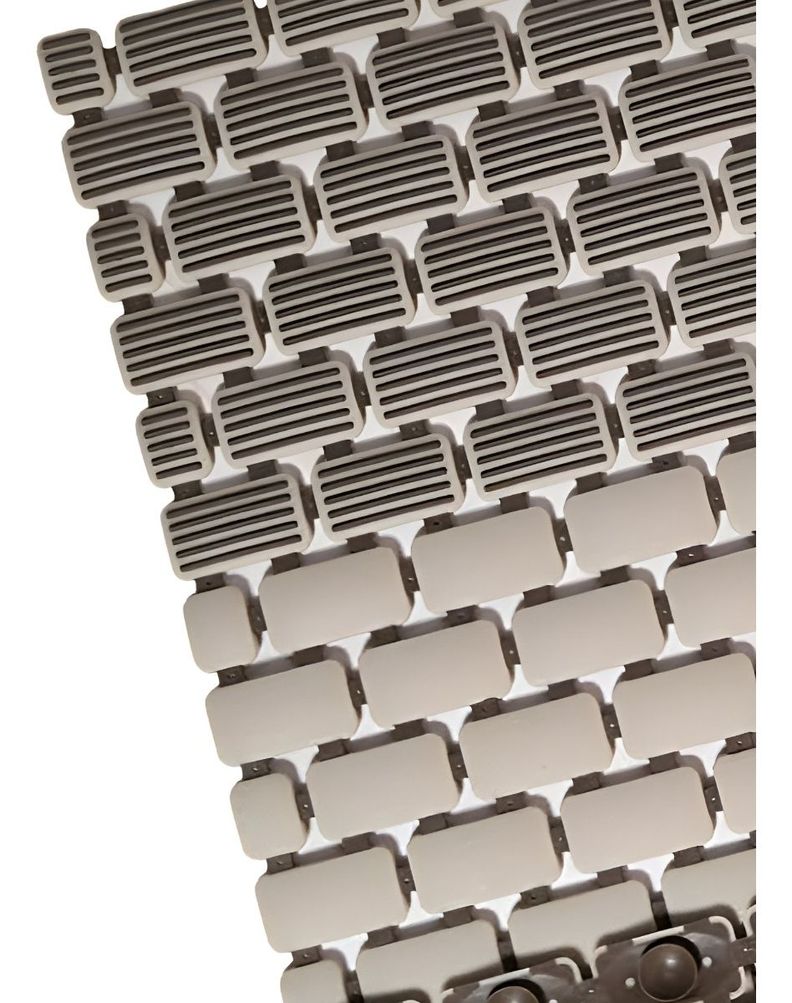 Alfombra Baño Ducha Drenaje Antideslizante TPE Jhn-1