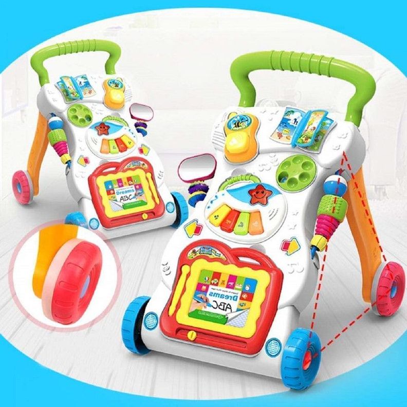 Juguete Caminador Carrito Musical Multifuncional Bebes Lau-0