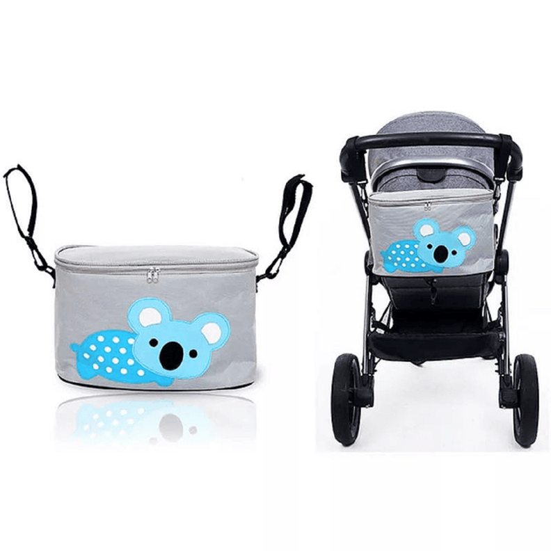 Organizador Coche Pañal Biberon Accesorios Dibujos Bebe Lau-0
