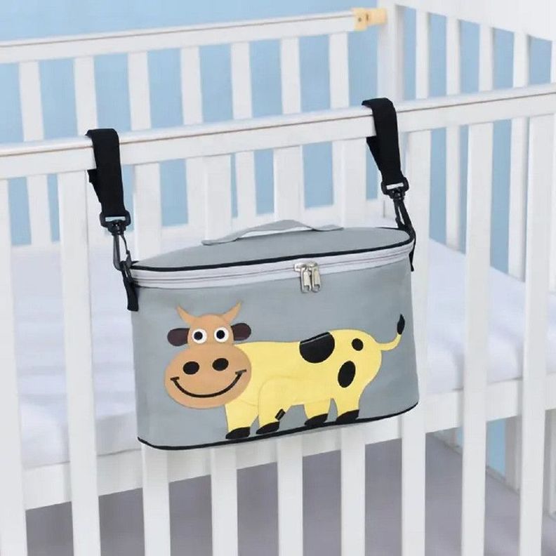 Organizador Coche Pañal Biberon Accesorios Dibujos Bebe Lau-6