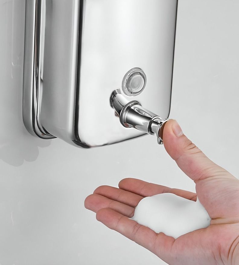 Dispensador Jabón Pared 1000ml Moderno Baño Cocina Jhn-2