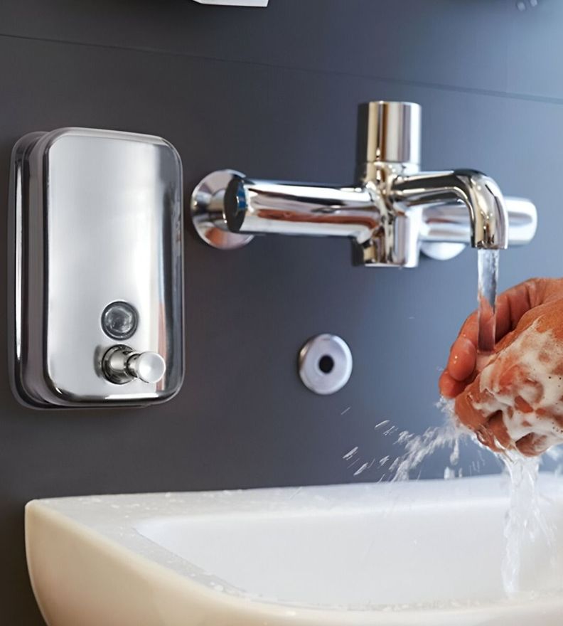 Dispensador Jabón Pared 1000ml Moderno Baño Cocina Jhn-3