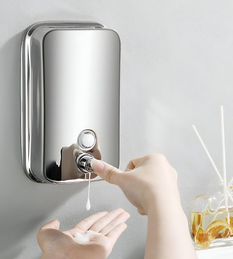 Dispensador Jabón Pared 1000ml Moderno Baño Cocina Jhn-4