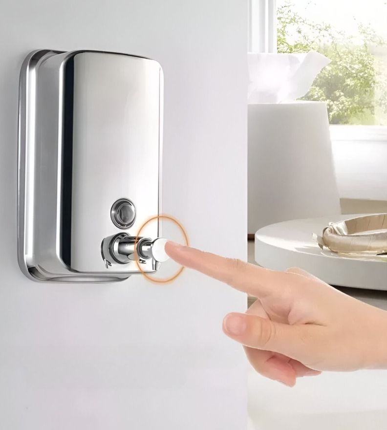 Dispensador Jabón Pared 1000ml Moderno Baño Cocina Jhn-5