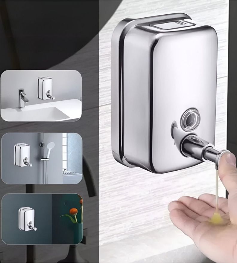 Dispensador Jabón Pared 1000ml Moderno Baño Cocina Jhn-6
