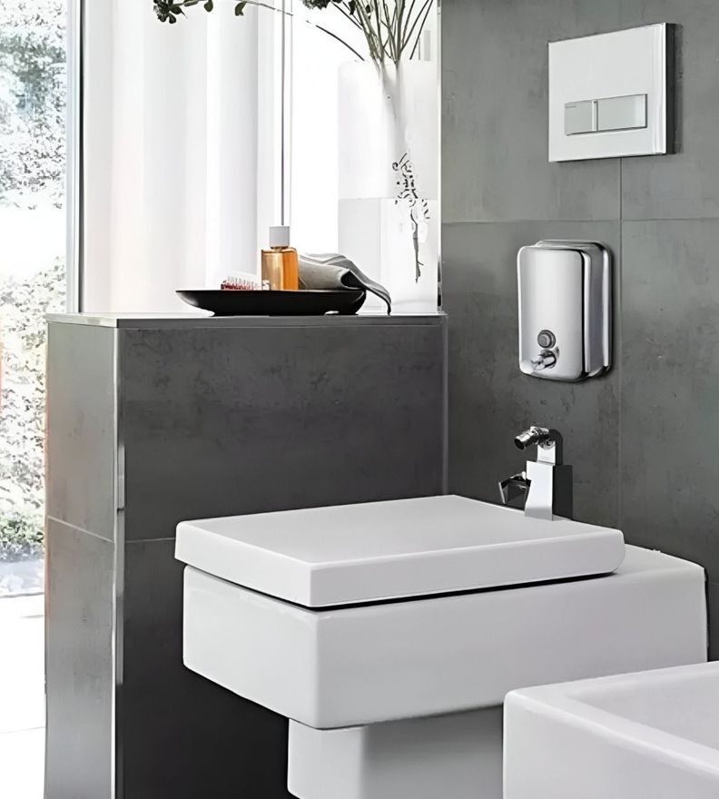 Dispensador Jabón Pared 1000ml Moderno Baño Cocina Jhn-8
