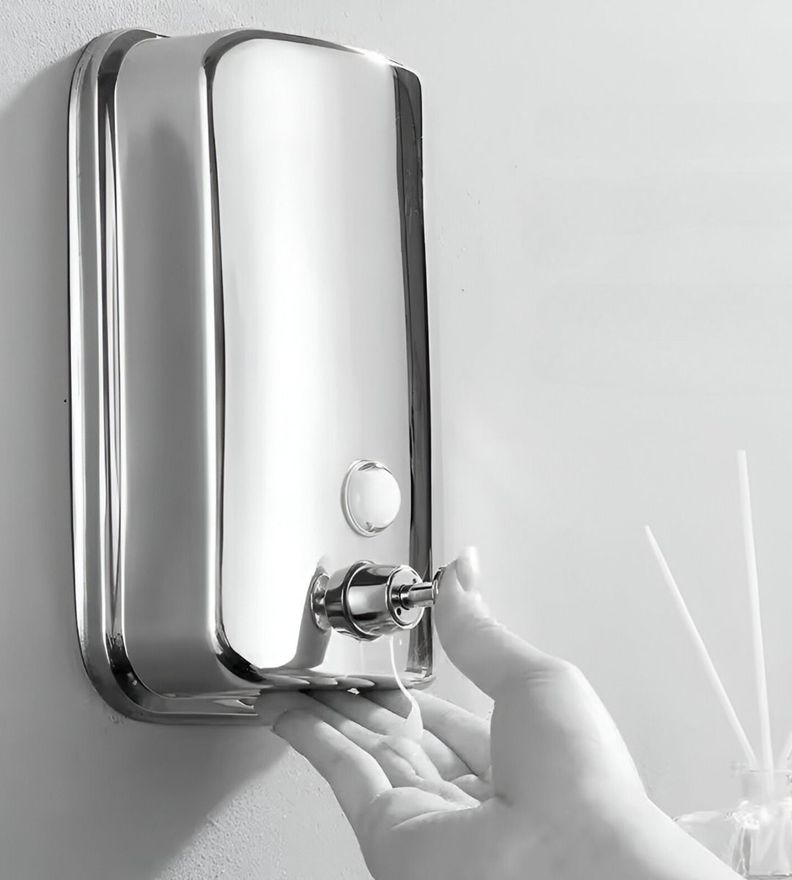 Dispensador Jabón Pared 1000ml Moderno Baño Cocina Jhn-9
