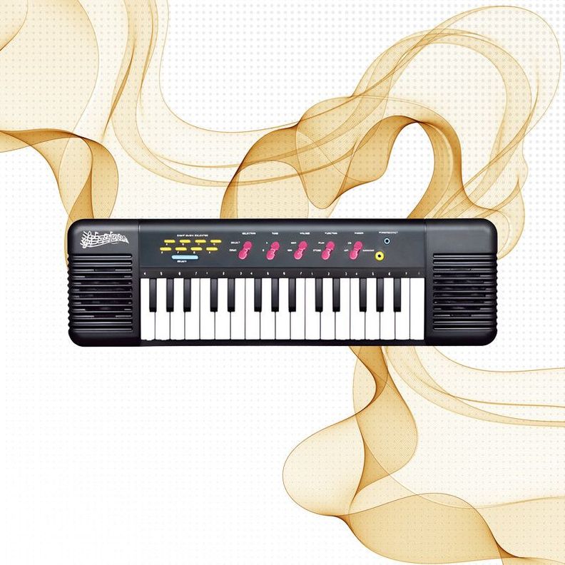 Juguete Piano Teclado Musical Niños 32 Teclas Lau-1