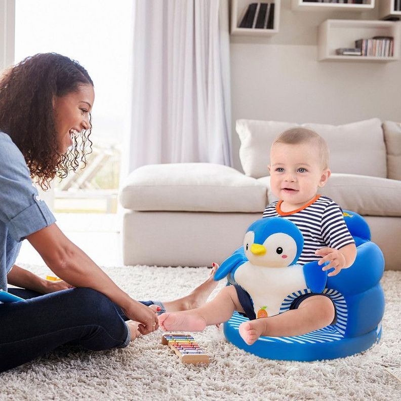 Puff Sofa Bebe Silla Segura Ergonomico Comodo Niño Lau-2