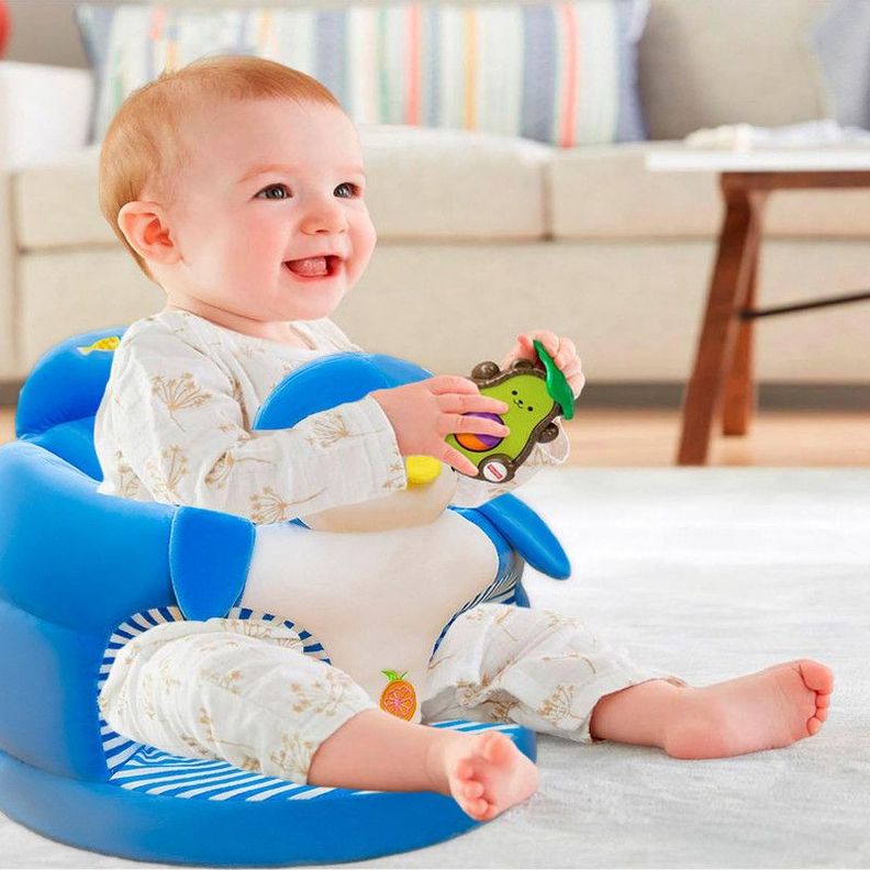 Puff Sofa Bebe Silla Segura Ergonomico Comodo Niño Lau-4