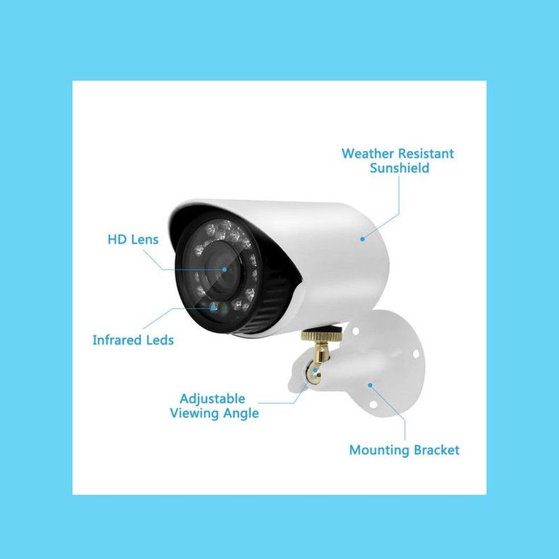 Kits Camara Seguridad Monitoreo Vigilancia Lau-1