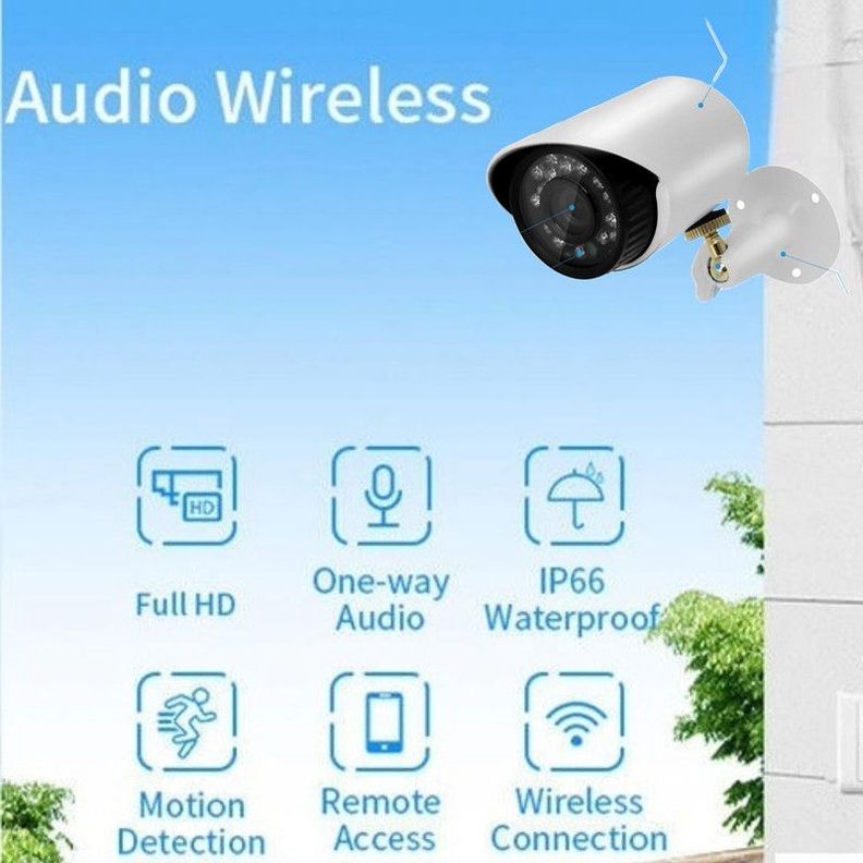 Kits Camara Seguridad Monitoreo Vigilancia Lau-7